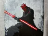200mm x 200mm Darth Maul Hueforge