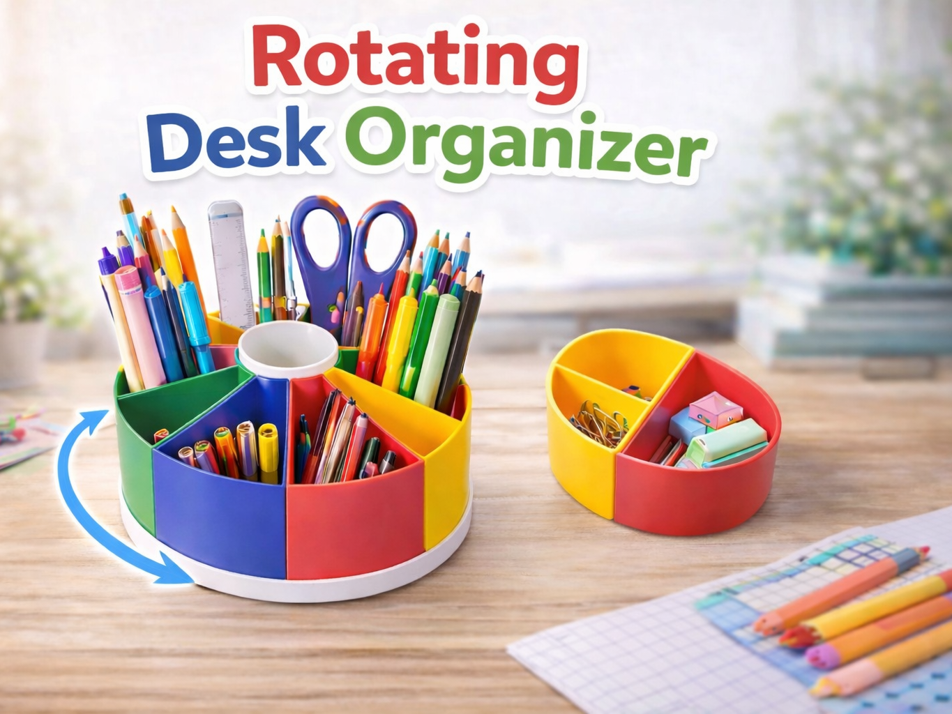 Drehbarer Organizer für Kinder und Erwachsene