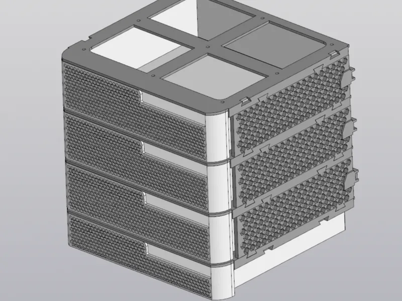 Underdesk drawer 213*221mm v0.7 update to v 1.0