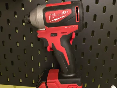 IKEA Skadis Holder For Milwaukee Impact Driver