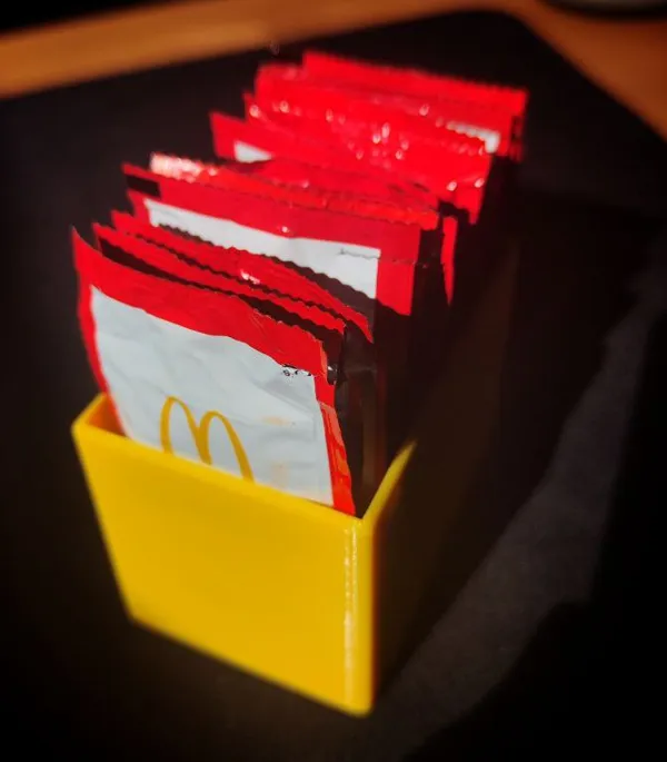 Pot à sachets de sauce