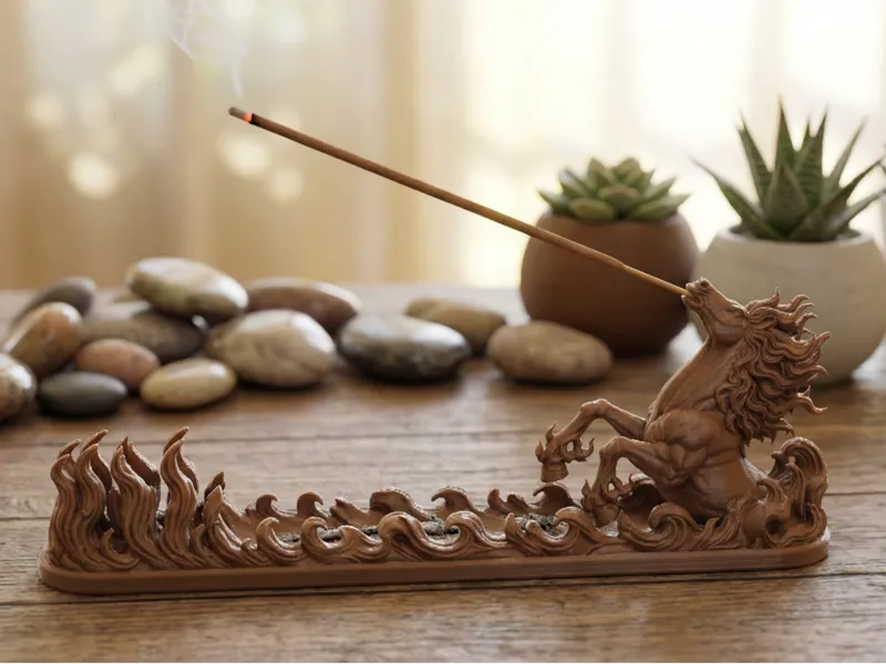Incense Holder – Fire Horse