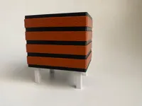0.2mm layer, 2 walls, 15% infill