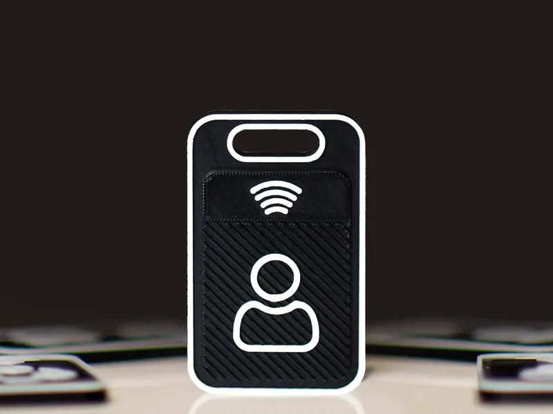 Contact NFC Keychain