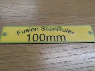 Fusion ScanRuler 100mm – 3D Scanning Scale Tool