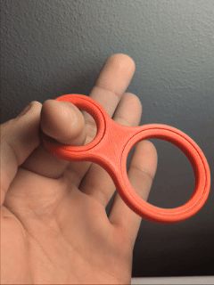 Dual Ring Fidget Spinner – Parametric Anti-Stress