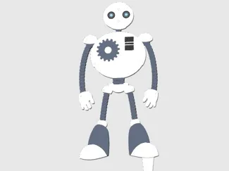 The wild robot cupcake topper