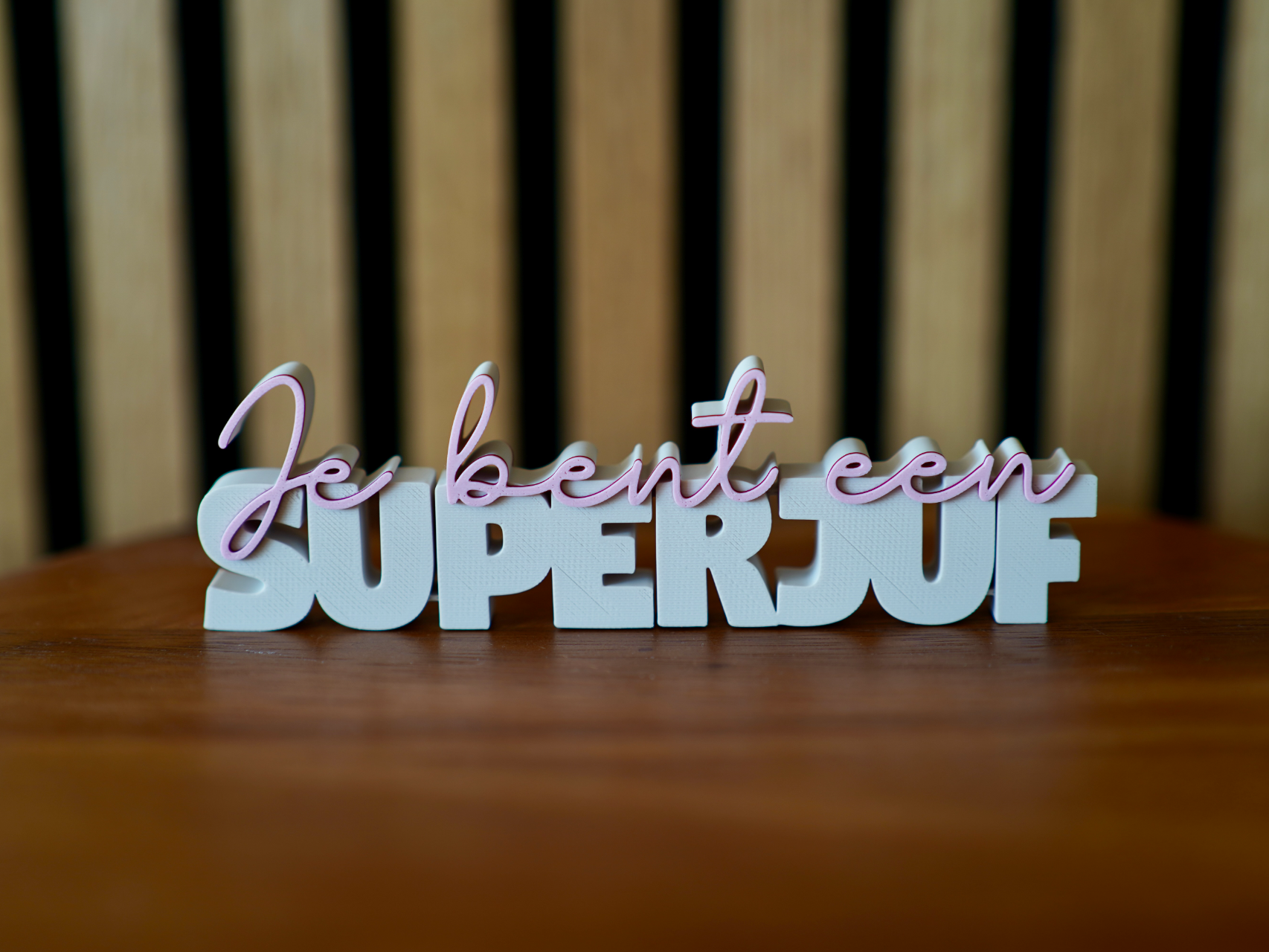 Woordbeeld - Je bent een superjuf