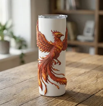 Letrero o emblema decorativo: Phoenix Sleeve for Tumbler — vista de referencia 5