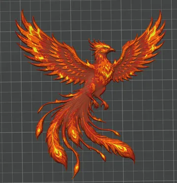 Letrero o emblema decorativo: Phoenix Sleeve for Tumbler — vista de referencia 3