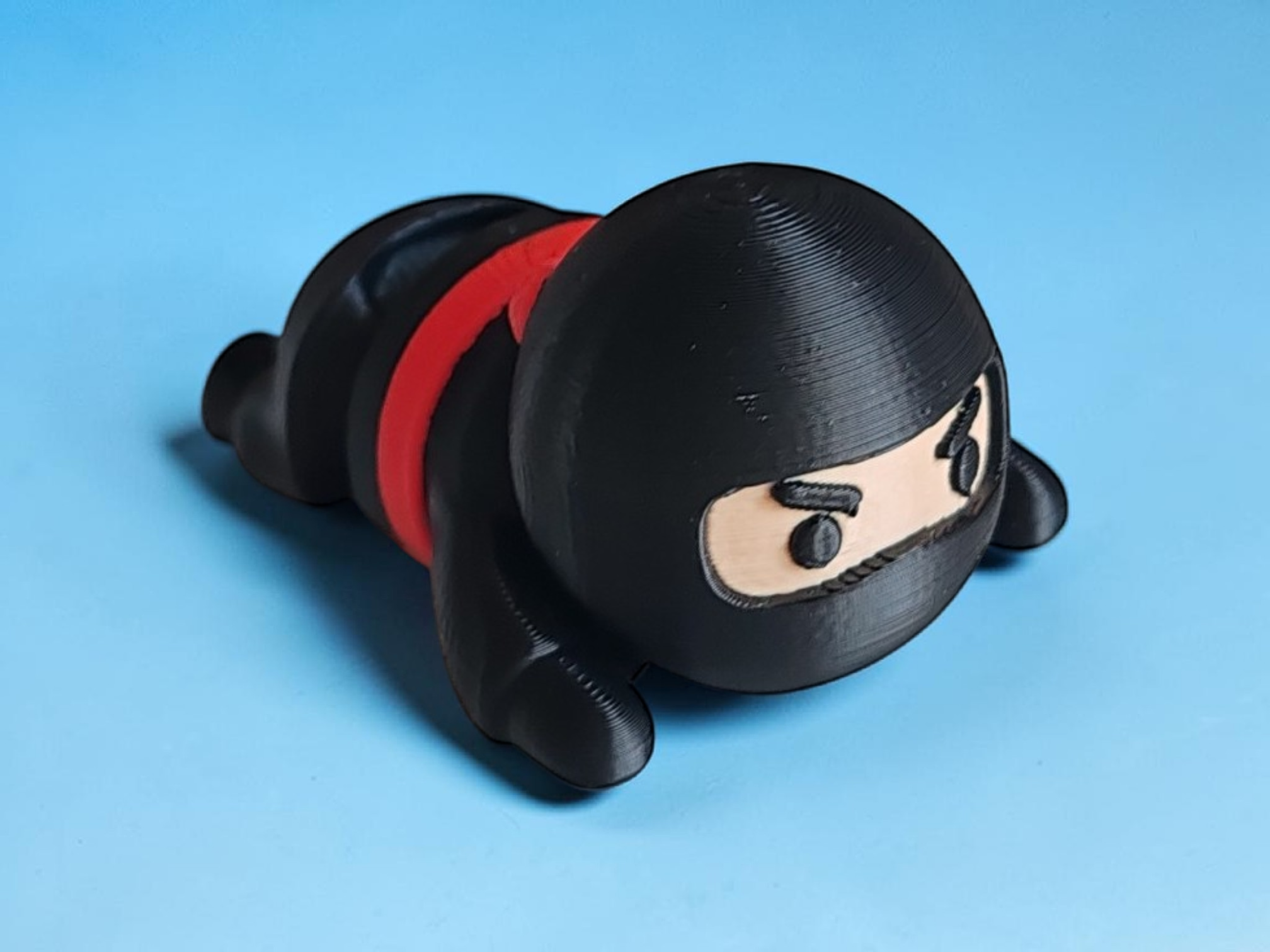Miniatura 2 do modelo 3D Flexi Ninja & Keychain