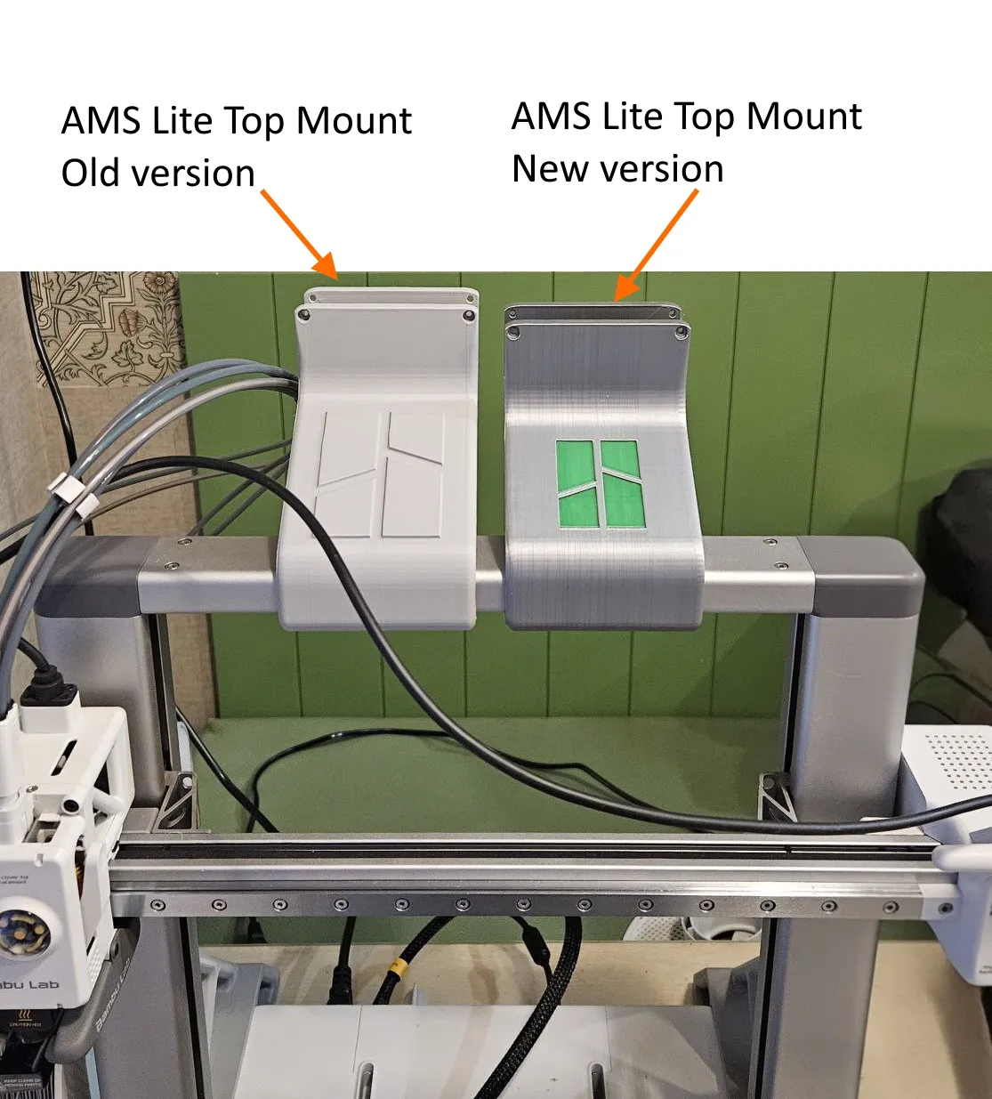 Bambu lab A1 & A2L AMS Lite Top Mount view 3