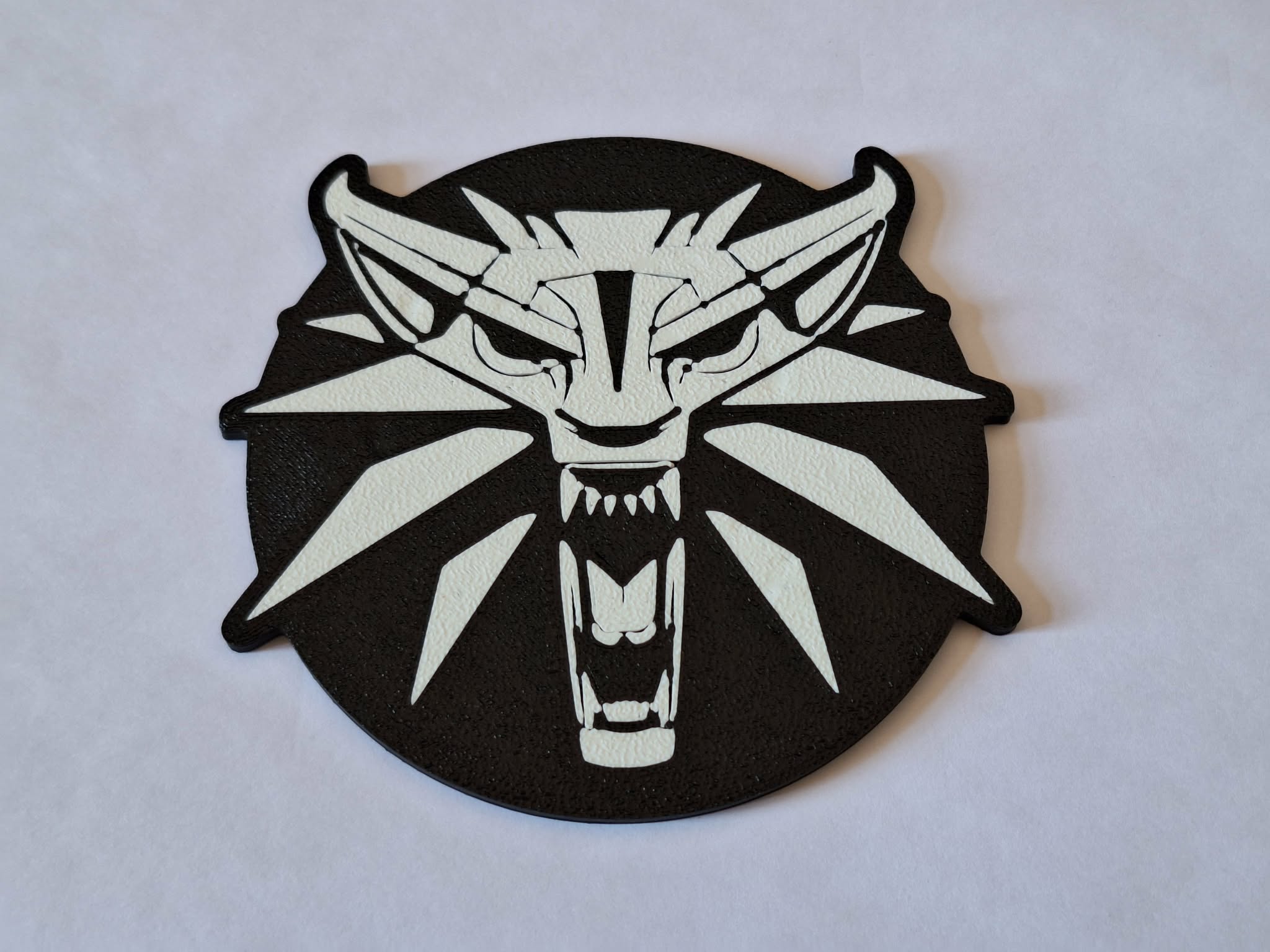 Miniatura 2 do modelo 3D Witcher inspired mug coaster