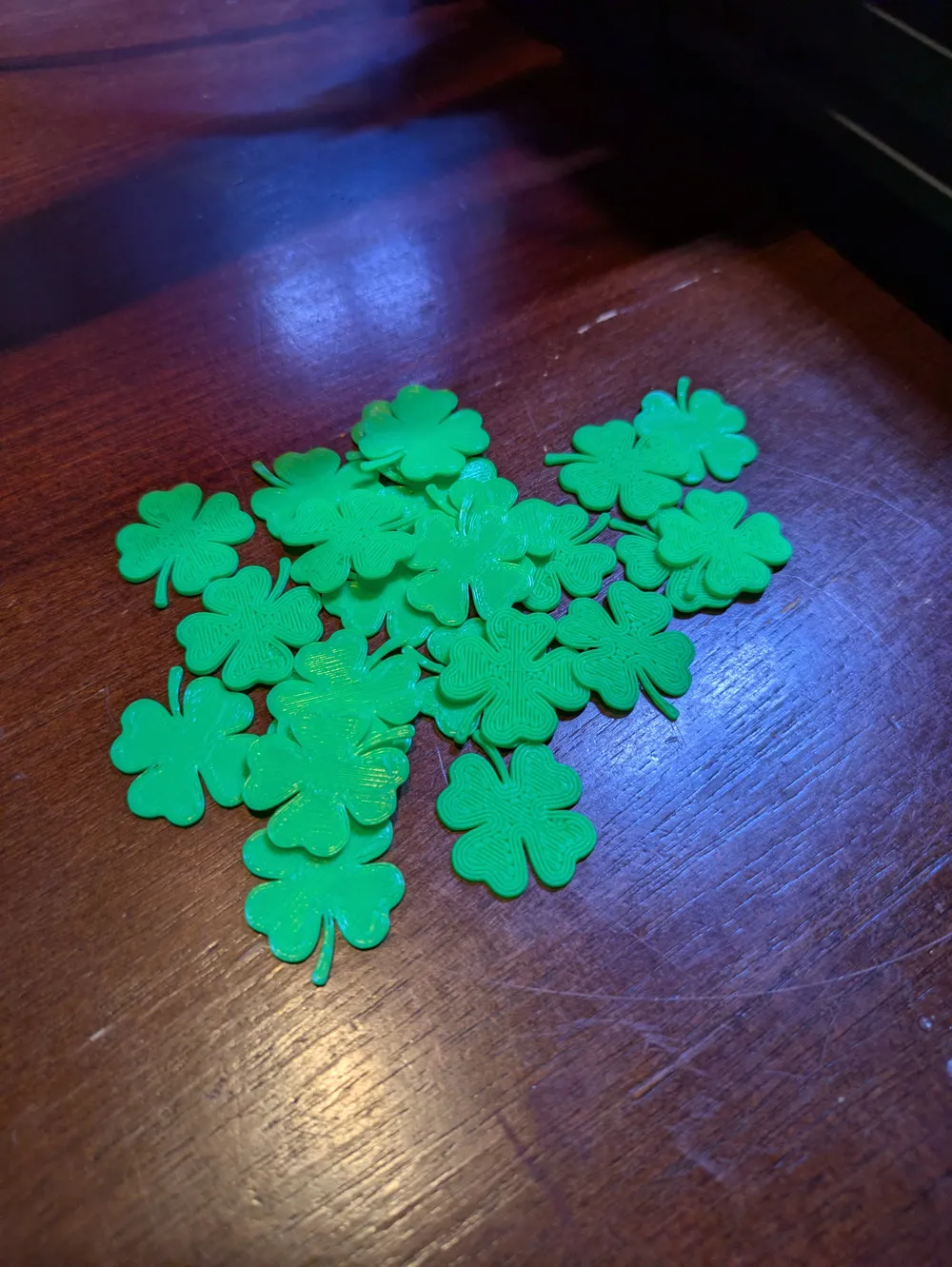 30 mini four leaf clovers - Free 3D Print Model - MakerWorld