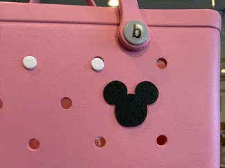 Mickey Mouse Silhouette Bogg Bag Charm