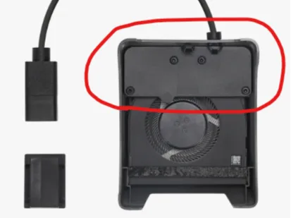 H2C Toolhead Enhanced Cooling Fan - Back Cover