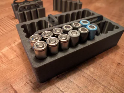 18650 multifunctional spot welding jig