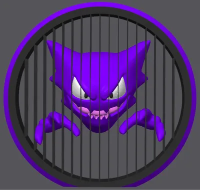 Haunter Suspended With Custom Coloring