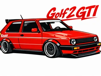 Golf 2 GTI Lightbox