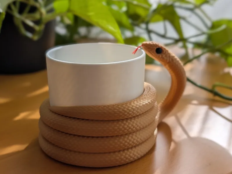Corcelain Snake Mug