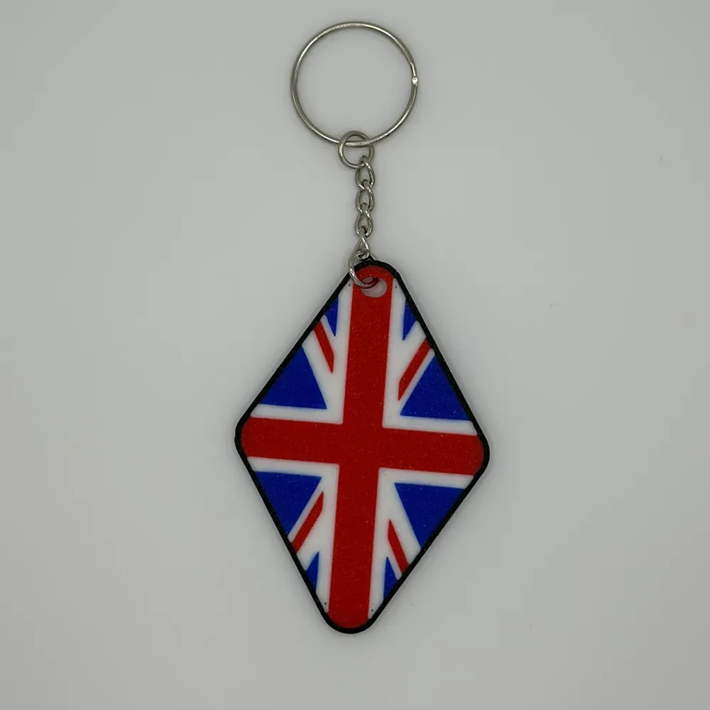 Union Jack Keychain by Carter Custom Creations LLC MakerWorld