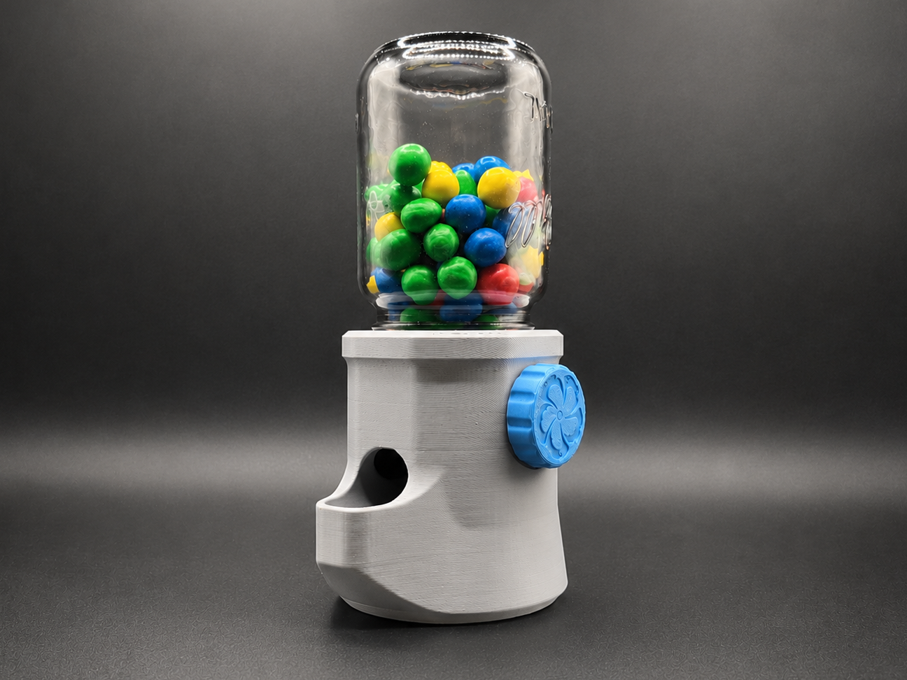 Mason Jar Candy Machine