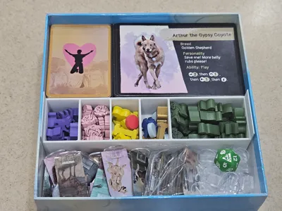 Insert for Good Dog, Bad Zombie Board Game