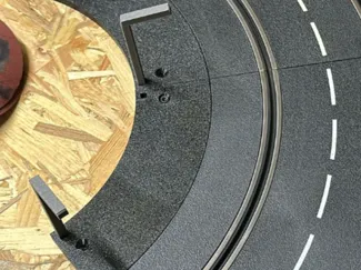 Randstreifen für Carrerabahn Kurve Innen K1/60