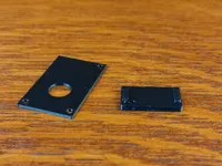 Modified Parts: New Shutter & Servo Shutter Plate