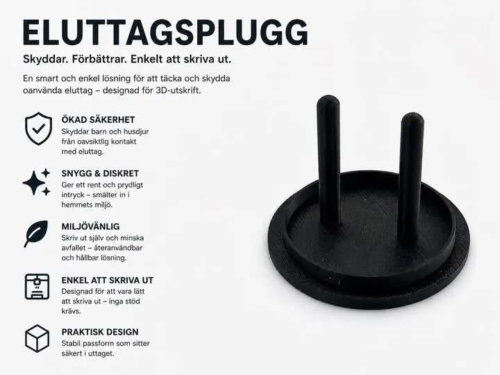 uttagssäkring / plugg