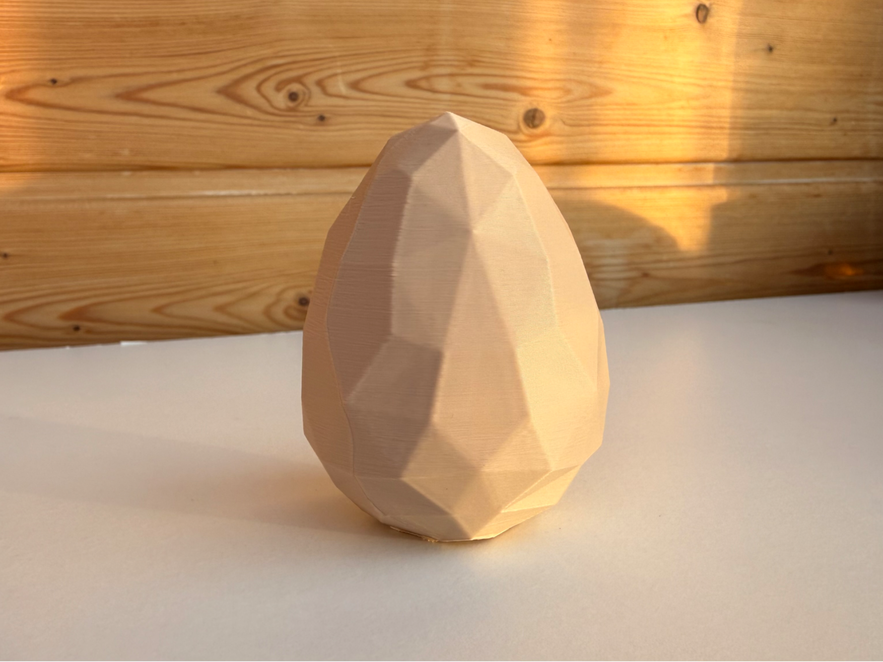 Modern Low-Poly Easter Egg - No Supports!