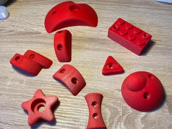 climbing hold set