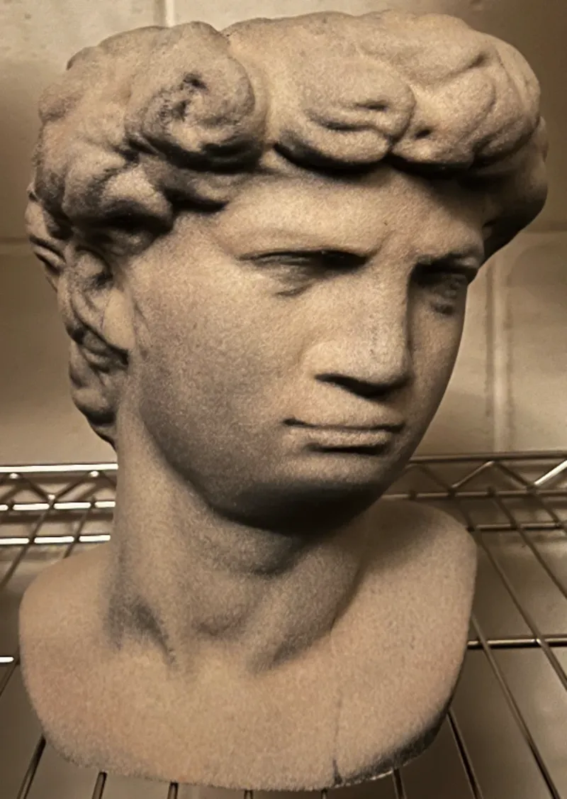 David Statue Utensil Holder - 3D Scanned Model