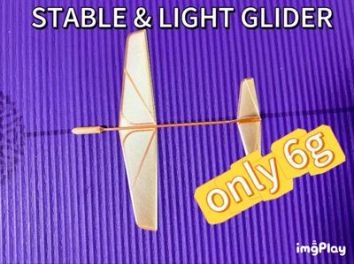 Super-Easy-to-Fly Glider / Plane