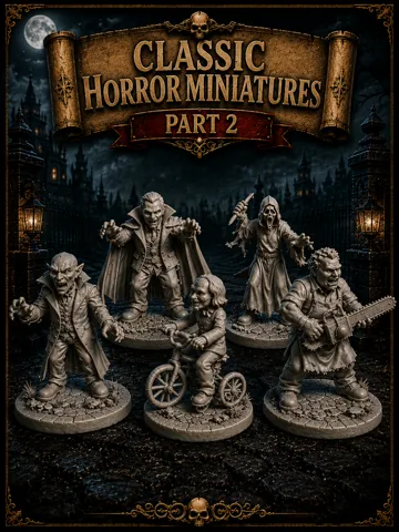 Figura decorativa: Classic Horror Miniatures – Part 2 — vista de referencia 2