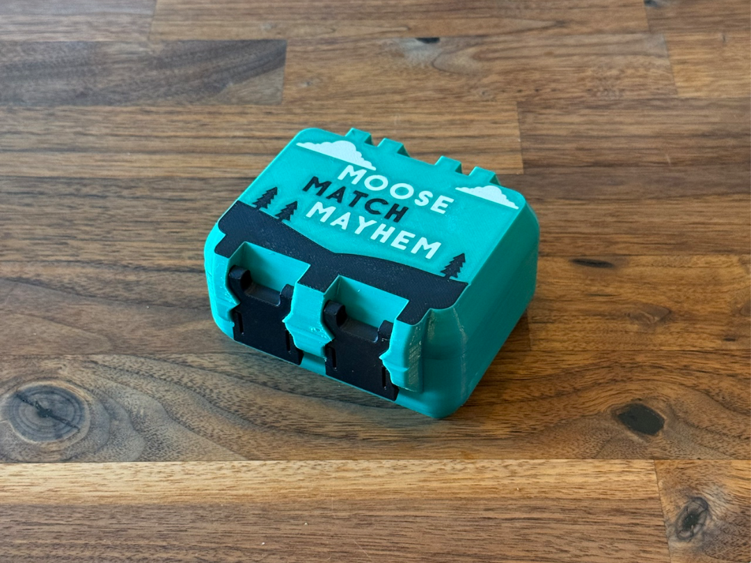 Moose Match Mayhem Card Box