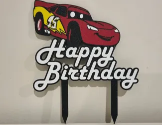 Cars Cake topper