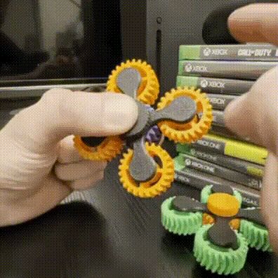 4 Gear Fidget Spinner