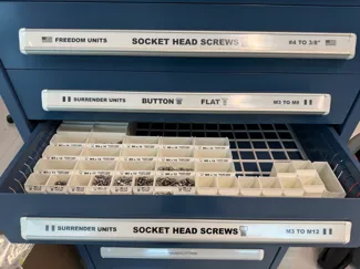 Labeled Stacking Organizer Bins (Gridfinity)