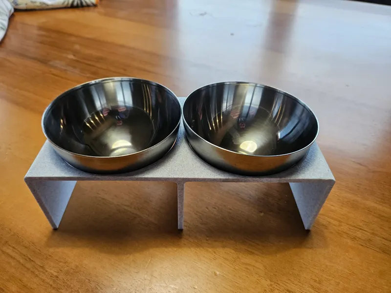 Ikea pet food holder