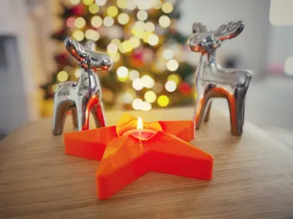 Christmas Star Table Tealight (Fusion 360 File)