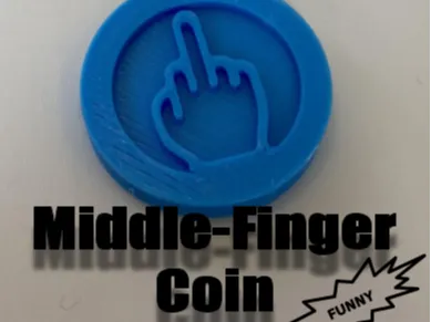 Middle-Finger Coin