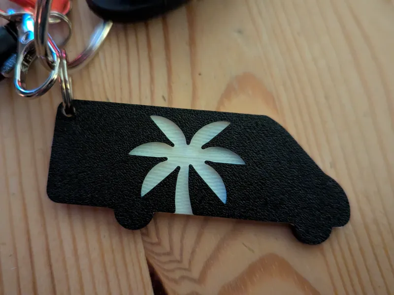 Sunlight Camper Keychain