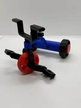 Figura decorativa: Nostalgic Classic Tricycle – No Glue Required! — vista de referencia 4