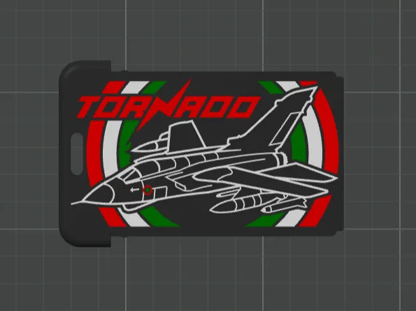 PORTA BADGE POSTERIORE TORNADO