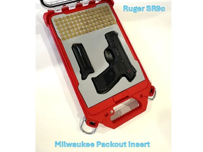 Milwaukee Packout Insert - Ruger SR9c