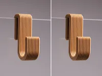 Hook | Set of 2 | 6mm Glass/Panel