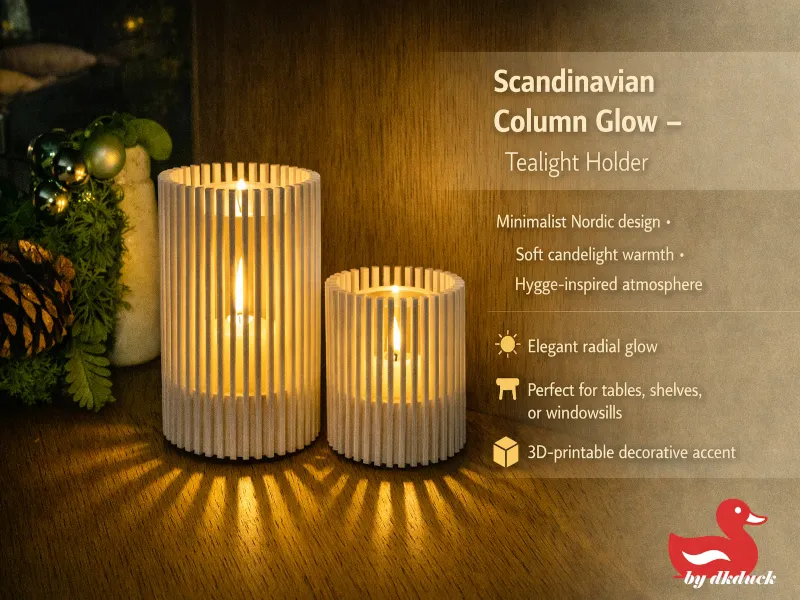 Scandinavian Column Glow