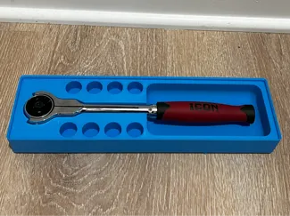 3/8 Icon Swivel Head Ratchet Holder