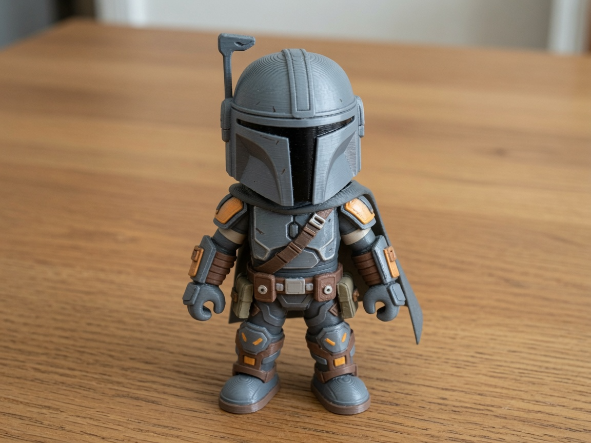 Mandalorian Mini Figure | Star Wars